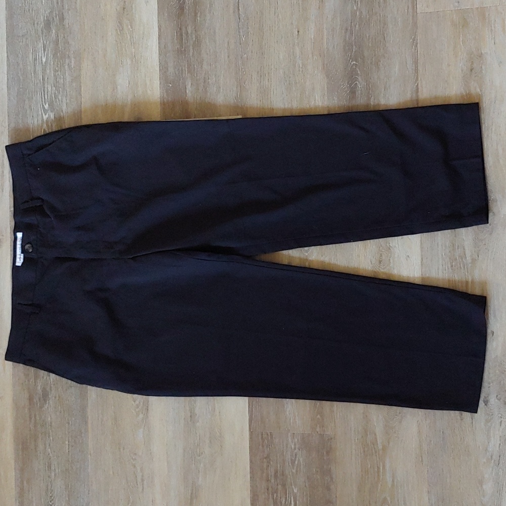 NWOT Amazon Essentials Men's Classic Fit Black Pants Size 38X30